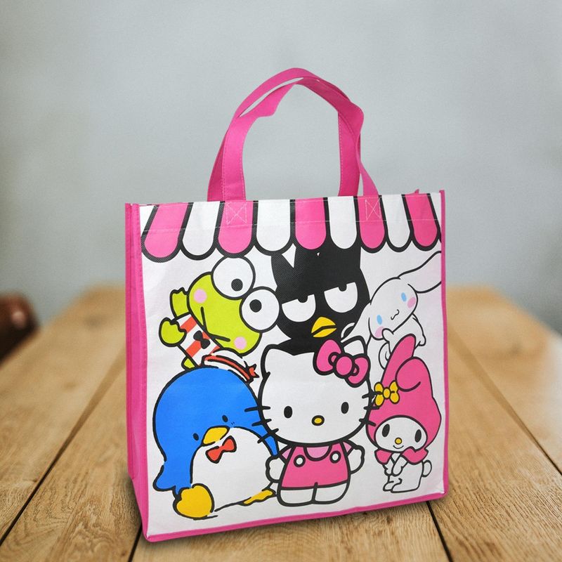 UPD inc. Sanrio Hello Kitty and Friends Eco Friendly Tote Bag | 15" x 5.5" x 13.5", 3 of 4