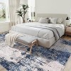 Area carpet, living room carpet, washable worn-out bedroom carpet, used for offices and dining rooms - 2 of 4