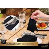 SparkSettings Dinner Napkins, 8” x 4.5” 2 Ply Paper Napkins, Pack of 40 - 4 of 4