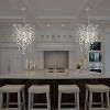 CityFurn 6-Light Modern Crystal Chandelier Tree Branch Pendant Lights - 2 of 4