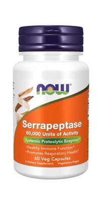 Serrapeptase by Now Foods  -  60 VegCap