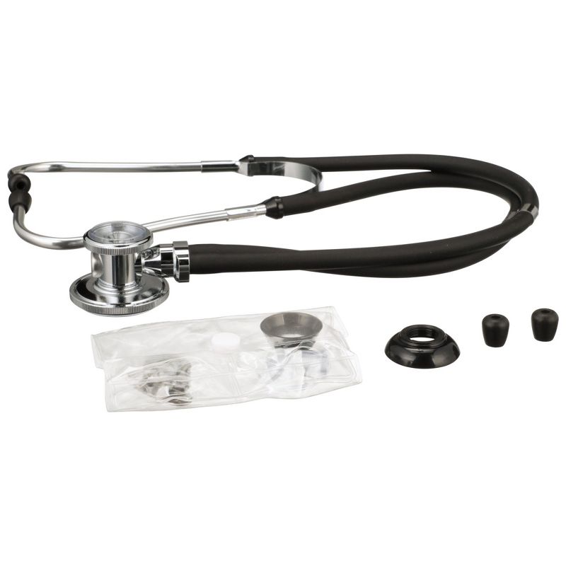 McKesson Sprague Stethoscope, Black 16 Inch Tube, 1 Ct, 5 of 8