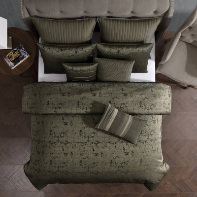 Riverbrook Home 9pc Queen Dobbins Comforter Bedding Set Gold - Riverbrook Home: Includes Euro Shams, Machine Washable, Jacquard Pattern — фото 3
