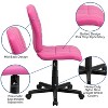 Emma and Oliver Mid-Back Quilted Vinyl Swivel Task Office Chair - 3 of 4