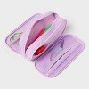 Triple Zip Multicompartment Pencil Case Pouch - up&up™ - 4 of 4