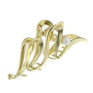 Unique Bargains Women's Metal Hair Claws 4.65"x1.85"x1.42" 1Pc - 1 of 4