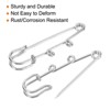 Unique Bargains Metal Decorative DIY Women's Clothing Dress 2 Holes Sewing Brooch Pins 20 Pcs - 4 of 4