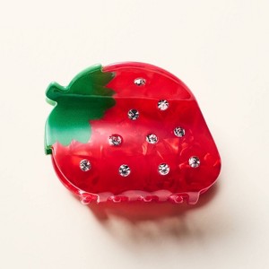 Strawberry Claw Hair Clip - kate spade new york x Target™ Red - 1 of 3