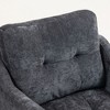 NicBex Chenille Accent Chair Upholstered Living Room Chairs with USB Port and Side Storage, Comfy Chair for Bedroom - 3 of 4