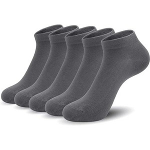 SERISIMPLE Women’s Bamboo Ankle Socks – Ultra-Thin, Breathable Mesh, Lightweight Low-Cut - 1 of 4