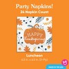 Big Dot of Happiness Happy Thanksgiving Napkins, Fall Harvest Party Decor, White 3-Ply Paper Luncheon Dinner Napkins - 24 Count - 4 of 4