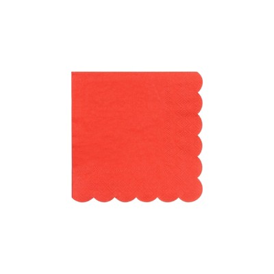 Meri Meri Red Small Napkins