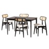 Baxton Studio Tarana Mid-Century Modern Wood 5-Piece Dining Set - 2 of 4
