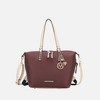 MKF Collection Layla Solid Tote Bag Convertible Backpack by Mia k - 2 of 4