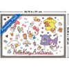 Trends International Hello Kitty and Friends: 25 Snack Time - Group Framed Wall Poster Prints - 3 of 4