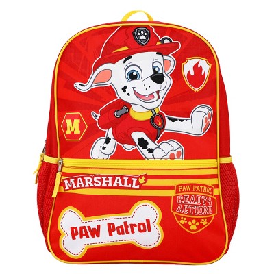 Nick Jr Paw Patrol Marshall Backpack and Lunch Bag Combo Set