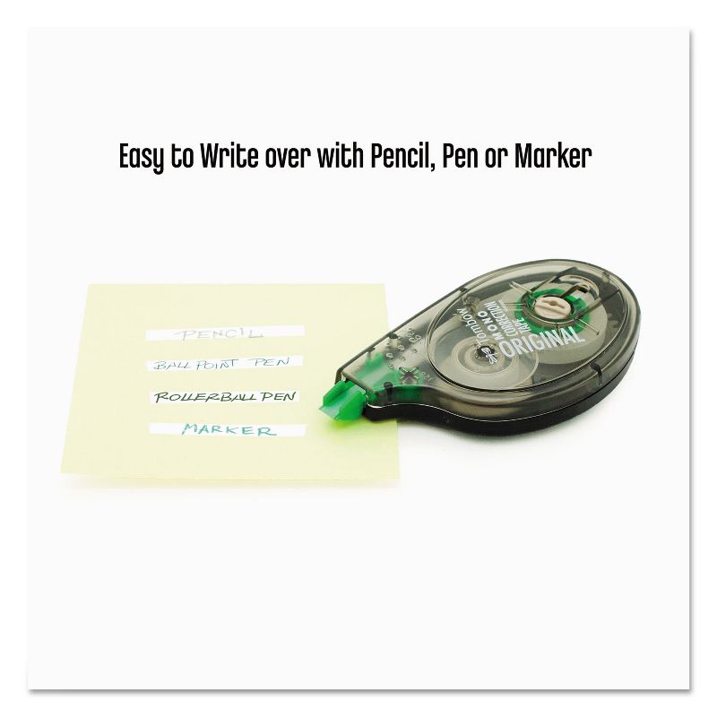 Tombow MONO Correction Tape 1/6" x 394" White Tape 10/Pack 68720, 3 of 6
