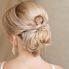 Unique Bargains U-shaped Hair Pin 4.92"x1.38" 1 Pc - 2 of 4