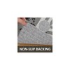 Machine Washable Area Rug for Living Room Non Slip Bedroom Carpet Low Pile Throw Rug Modern Geometric Printed Carpet for Kitchen - 4 of 4