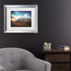 Trademark Fine Art Philippe Sainte Laudy and The Sun Disappears Matted Framed Art - 1 of 4