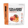Clean Simple Eats Collagen + Beauty Blend Powder - Peach Mango - 30 Servings - 2 of 4