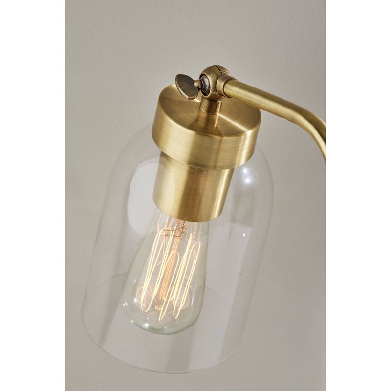 Bristol Desk Lamp (Includes Light Bulb) Antique Brass - Adesso, 6 of 8