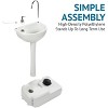 Hike Crew Foot Pump Portable Sink – Camping Sink with 5 Gallon (19L) Water Tank, Wheels, and More - 2 of 4