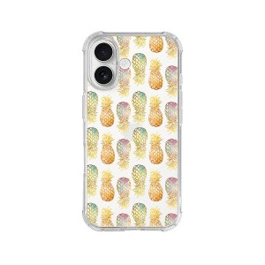 Centon iPhone 16 'Golden Pineapple' Printed Case Tough Edge - Clear: Cell Phone Accessories - 1 of 2