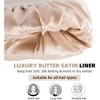 Zuppad 3 Pack Satin Lined Winter Beanie Hats for Women Men,Silk Lined Womens Beanies Knit Soft Warm Cuffed Hats - 3 of 4