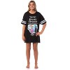 Beetlejuice Women's Recently Deceased Movie Nightgown Pajama Shirt Dress For Adults - 2 of 4