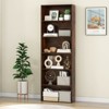 Tangkula 2PCS 70" all 6-Tier Bookcase w/ 6 Open Shelves Anti-Toppling Kits Living Room - 3 of 4