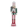ACEPANO 65.75 in. H Classic Wrought Iron Nutcracker with Base for Holiday Decorations-Multi-color - 4 of 4