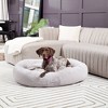 Kensington Garden Ryder Faux Fur Donut Dog Bolster Bed - 2 of 4