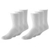 Mechaly Unisex Crew Athletic Sports Cotton Socks 25 Pack - image 4 of 4