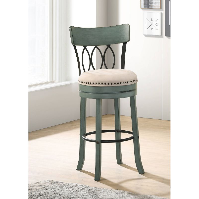 Set of 2 29" Darlowe Swivel Counter Height Barstools - HOMES: Inside + Out, 3 of 7