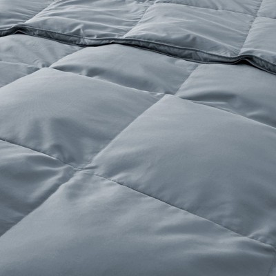 King Steel Gray Microfiber Medium Weight Duvet