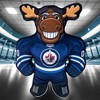 Bleacher Creatures Winnipeg Jets Mick E. Moose 24" Mascot Bleacher Buddy - 4 of 4