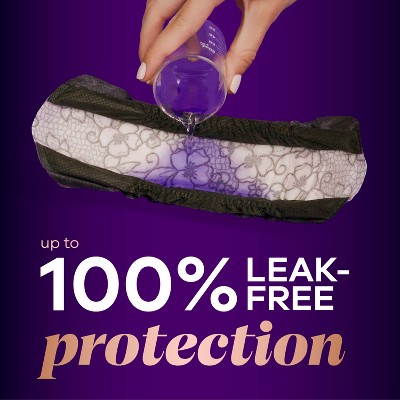 Always Discreet Boutique 5 Drops Incontinence Pads - Heavy - Long Length - 84ct