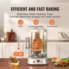 VEVOR Shawarma Grill Machine, Vertical Chicken Shawarma Cooker Machine Countertop, Electric Stainless Steel Broiler Gyro Rotisserie Oven Doner - 3 of 4