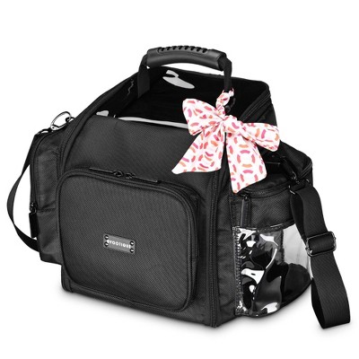 Byootique Makeup Train Case Soft Sided Cosmetic Organizer Bag