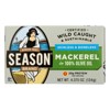 Season Skinless & Boneless Wild Mackerel in Olive Oil - Case of 12/4.375 oz - 2 of 4