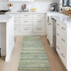 Machine Washable Runner Rugs 2x6 Modern Farmhouse Area Rugs with Non-Slip Backing Gradient Woven Hallway Rugs Non-Shedding Soft Low Pile Rug - 4 of 4