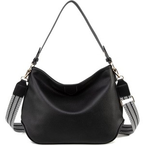 Purses and Handbags Classic Top Handle Shoulder Satchel Bags with Detachable Strap - 1 of 4