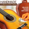 Pyle 36'' 3/4-Scale Classical Guitar Kit - PGACLS82CBS (Cherry Burst) - 2 of 4