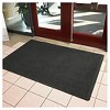 Charcoal Solid Doormat - (2'x3') - HomeTrax - image 4 of 4