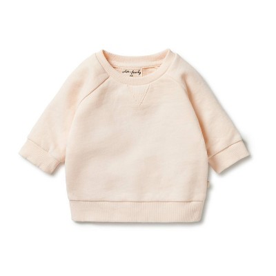 Girl Kid's Organic French Terry Sweatshirt - wilson + frenchy