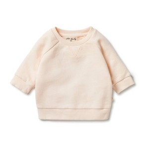 Girl Kid's Organic French Terry Sweatshirt - wilson + frenchy - 1 of 3