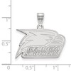 Black Bow Jewelry 10k White Gold Georgia Southern Eagles NCAA Medium Pendant - 2 of 3