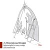 Best Choice Products Lighted 2D Christmas Nativity Scene Outdoor Décor w/ Twinkling LED Lights - 3 of 4