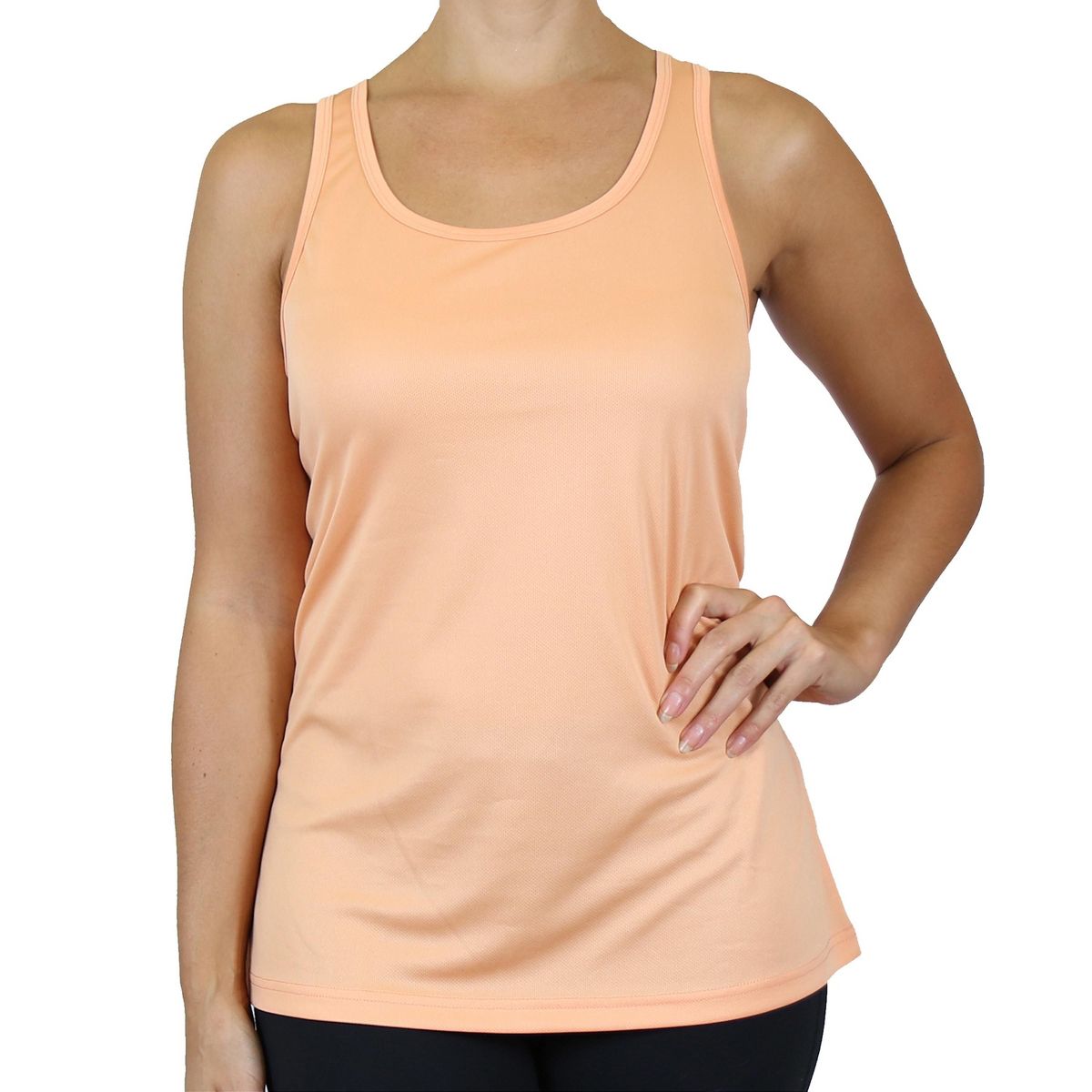 Galaxy By Harvic Women's Moisture Wicking Racerback Tanks - thumbnail 6
